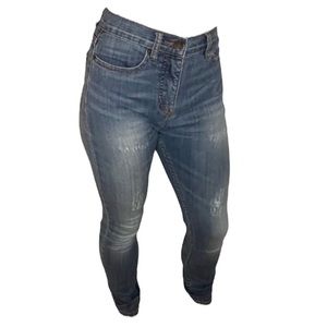 BDG Pants Womens Sz 26 High Rise Cigarette Skinny Jeans Distressed